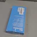 Amazon Basic Care (7-Day) AM/PM Pill Organizer, Vitamin Case, And Medicine Box, Large Compartments, 2 Times a Day, Blue and Clear Lids