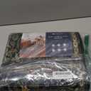 Lahome Floral Hallway Runner, 2x6 Green Washable Runner Rug for Kitchen Non Slip, Soft Stain Resistant Long Carpet for Bathroom Entryway with Rubber Backing