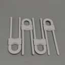 Cabinet Locks for Babies,Child Proof Cabinet Locks,4 Pack U-Shaped Baby Proofing Cabinets,Child Locks for Cabinets and Drawers,Child Safety Cabinet Locks with Adjustable(White)