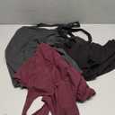 DYLH Racerback Black Womens Tank Tops Summer Long Length Camisole Cotton Soft Layering Shirt Tunic Stretchy Loungewear 3 Pack XL