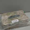 Vintiquewise Natural Woven Seagrass Wicker Rectangular Tissue Box Cover Holder (Rectangle)