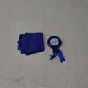 Birthday King Crown Hat Birthday Boy Sash and Button Pin Party Decorations Dress Up Accessories Blue