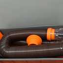 Camco Rhino Ultimate 20' RV Sewer Hose Kit All-in-One Sewer Hose Solution 11-Piece Combo Kit Includes Storage Box for Nesting Support & Camper Organization (43075)