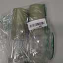 CIRCLE JOY Electric Salt and Pepper Grinder Set Rechargeable Salt and Pepper Mills with Storage Base, Adjustable Coarseness and LED White Light, Washable 95ml Container, Green