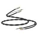Preffair Turntable Cable with Ground Wire Phono RCA Cable Gold Plated Dual RCA Stereo Phono Interconnecting Wire for Preamp, Record Player, Amplifier (X425-2R, 3.3FT)