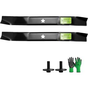 Parts Camp 2 Pack 134149 138971 138498 Lawn Mower Blades for 42" Mower Deck