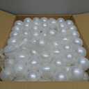 Realhaha Ball Pit Balls 50 100 200 500 Play Balls Plastic Balls for Baby Girls Toddlers Kids Play Tent Pool Playhouse Playpen Party Decoration