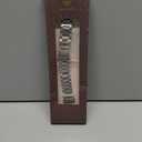 Wearlizer Compatible with Fitbit Versa 4/3 Bands/Fitbit Sense Bands for Women & Men, Stainless Steel Ultra-Thin Lightweight Metal Replacement Strap for Versa 4/Sense (Silver)