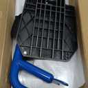 Blue Streak Wheelchair footrest Replacement,Economy Footrest for Wheelchairs and Transport Chair, Composite Footplates and Heel Loops,Universal Swing-Away Footrests, T93, PH-SF(1 Pr, Blue)