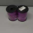 500 Yards 3/16" Glitter Curling Ribbon Purple, Balloon String Curly Ribbon 1 Roll for Gift Wrapping, Birthday Wedding Party Festival Decoration, Baby Shower, Art Crafts, Florist Flowers