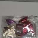 JORNOY Finial Drop Christmas Ornaments for Tree Decorations, 150mm/6inch Shatterproof Plastic Hanging Large Tear Drop Baubles Bulk for Holiday Home Party Decor with String, 8 Pack, Jewel Tone