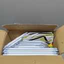 HOMIDEC Shoe Storage, 10-Tier Shoe Rack Organizer for Closet 20 Pair Narrow Shoes Shelf Cabinet for Entryway, Bedroom and Hallway (Transparent)