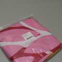 Pink Yellow Round Fitted Tablecloth Elastic Edged Floral Table Cover Waterproof Wipeable Table Cloth Tablecloth Fits Tables up to 45"-52