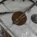 30.720 Inch Large Modern Decorative Pendulum Wall Clock,Big Metal Farmhouse Oversized Silent Wall Clocks Minimalist Elegant Walnut Dial Pointers for Living Room,Office,Dining Room Decor (Black)