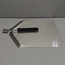 Stainless Steel Folding Pizza Peel, Large Pizza Paddle with Ergonomic Handle, Pizza Serving Shovel, for Pizza Accessories,