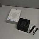 Gaiatop Mini Space Heater, Lightweight PTC Ceramic Fast Heating 500W Energy Efficient for Indoor Use, Overheating & 45 Tip-Over Protection, Portable Desk Electric Heaters for Office Home Black