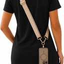 ubba+ Crossbody Phone Strap with Wristlet 3-in-1 Adjustable Phone Lanyard Set, Universal Phone Strap with 2 Tether Tabs