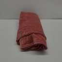 Cuddledown Plush Fleece Blanket | Cozy & Exceptionally Soft | Lightweight | Spice | 90" x 90" | Full/Queen Spice