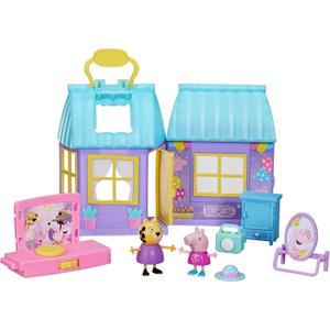 Peppa Pig Peppas Dance Party Playset with House, 2 Figures, 6 Accessories, Preschool Toys for Girls and Boys, Kids Gifts, Ages 3+ 