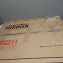 Keonjinn 36 Inch Round LED Mirror for Bathroom, Circle Backlit Mirror, 3 Color Lights, UL Listed LED Driver, Anti-Fog, Dimmable, Large Circular Bathroom Mirrors