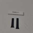 Magnetic Silicone Band Compatible with Apple Watch Band 38mm 40mm 41mm 42mm 44mm 45mm 46mm 49mm Women Men, Soft Waterproof Sport Strap for iWatch Series 11 10 9 8 7 6 5 4 3 2 1 SE Ultra (Black)