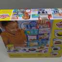 Play-Doh Kitchen Creations Busy Chef's Restaurant Playset, 2-Sided Play Kitchen Set, Preschool Cooking Toys, Kids Arts & Crafts, Ages 3+