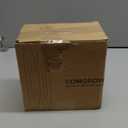 Comgrow PETG Filament 1.75mm, 3D Printer Filament 2kg Filament (4.4lbs), Dimensional Accuracy +/- 0.02 mm, Fit Most FDM Printers Black+Black