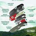 Hiking Boot Insoles Men Women - Arch Support Inserts - Cushioned Hike Orthopedic Insoles - Man Women Shoe Inserts - Running Sports Fitness Walking Soles, S (Men 7-8.5/Women 8-9.5)