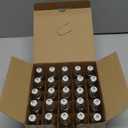 JOYIN C9 LED Light Bulbs - Replacement E17 Base Bulbs for Window Candles & Chandeliers (Warm White, 25 Pack)