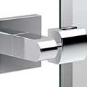 Gatco 4059SM Elevate Frameless Rectangle Mirror, Chrome, 24"H
