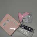 Stitch Gun for Clothes Handheld Stitch Gun Quick Clothing FixerSewing Kit Includes 1,000 Black Fasteners & 1,000 White Fasteners & 6 Needles (Pink)