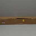 KAMANINA Bronze Double Curtain Rod 72 to 144 Inches (6-12ft), 1 Inch Telescoping Curtain Rods for Windows, Long Dual Curtain Rods with Marbled Finials