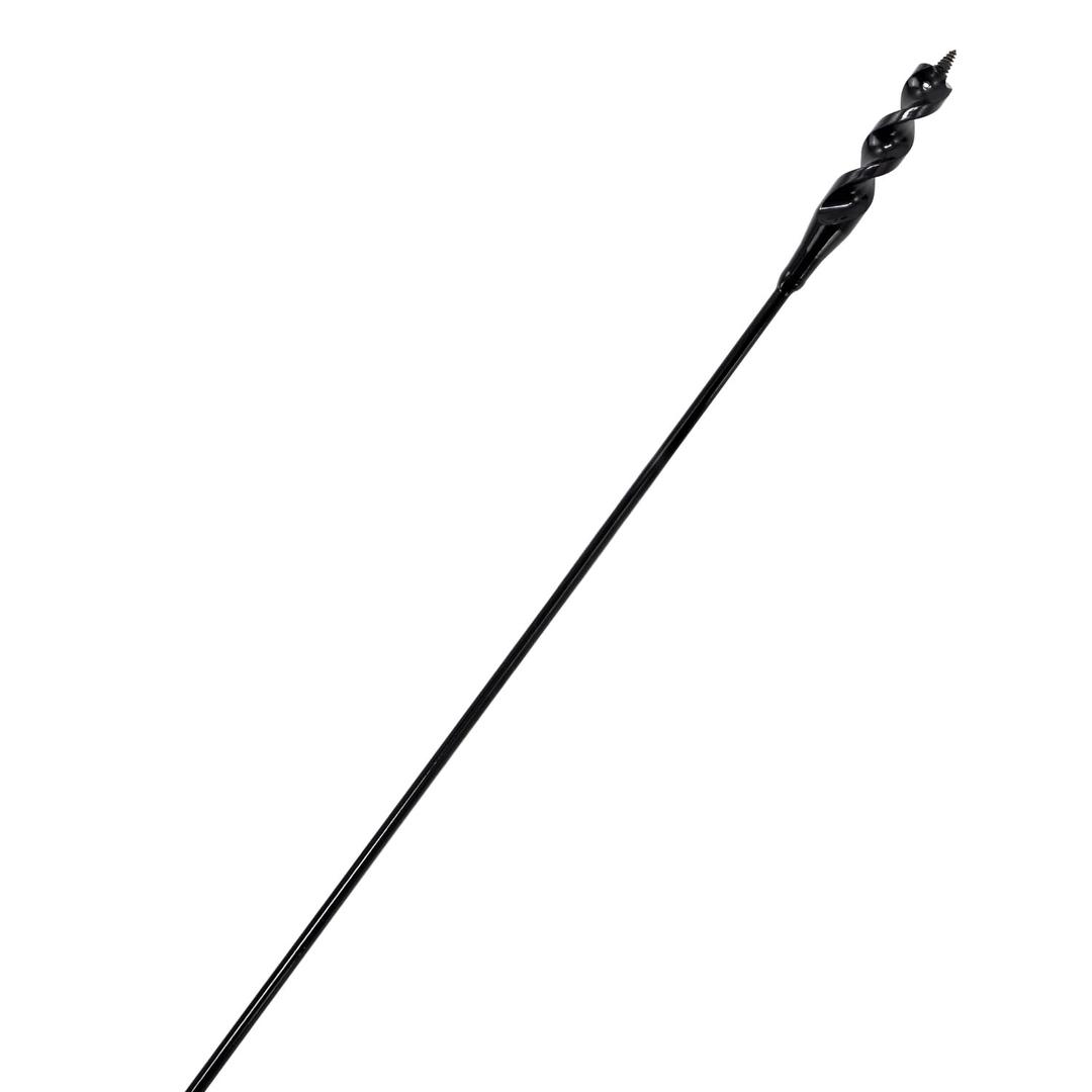 HANSHAN 54-Inch 3/16-Inch Shank9/16 Head Flexible Installer Drill Bit Fish Bit for Pulling Wire Through Tight Spaces with Minimal Damage -1 Pack