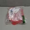 POPCO Silicone Popcorn Maker - Microwave Popcorn Popper - Collapsible Bowl, Heat-Resistant, Easy to Clean, Ideal for Family Movie Nights, 15-Cup Capacity - Transparent Red