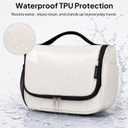 Travel Toiletry Bag for Women & Men, Waterproof Hanging Makeup Organizer