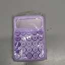 Mr. Pen- Mechanical Switch Calculator, 12 Digits, Large LCD Display, Purple Calculator Big Buttons