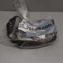 Paxiland Clear Backpack Stadium Approved 12126 with Reinforced and Wider Shoulder Straps, Small Clear Bag for Schools, Concerts, Work, Festivals and Sporting Events - Black