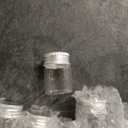 30PCS 5ML Tiny Jars Mini Cute Clear Glass Bottles Vials Message Bottle Empty Sample Storage Containers with Aluminum Screw Caps for Samples or Art Crafts 22mm x 30mm