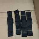 Black Polycarbonate Straps