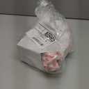 1 Pcs Light Pink Plaid Gingham Ruffle Table Runner 118 x 13.8'' Farmhouse Easter Table Runner 100% Cotton Scalloped Long Dresser Scarves for Dining Room, Wedding, Kitchen Rustic Home Decor