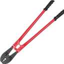 QWORK Hand Swager Crimping Tool 30"  for Aluminum & Copper Sleeves on 5/32", 1/4", 5/16" Wire Ropes