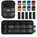 Fragraim Adjustable Ankle Weights 10 LBS Pair with Removable Weight for Jogging, Gymnastics, Aerobics, Physical Therapy