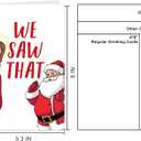 3 x Funny Christmas Card for Him Her, Sassy Christmas Card&Gift for Bestie BFF Best Friend Brother Sister Family Coworker, Happy Holidays Cards for Women Men (#8)