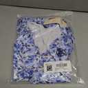 Dokotoo Women's Casual Boho Floral Print V Neck Long Sleeve T Shirt Blouses