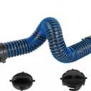 3FT RV Sewer Hose Extension, Heavy Duty 24 Mil TPE Material for Abrasion Resistance and Crush Protection, Camper RV Extension Hose with Pre-Attached Bayonet Fittings