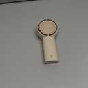 JISULIFE Handheld Portable Turbo Fan [16H Max Cooling Time], 4000mAh USB Rechargeable Personal Battery Operated Mini Small Pocket Fan with 5 Speeds for Travel/Outdoor/Vacation/Concerts - Brown