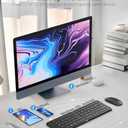 Wireless Bluetooth Keyboard & Mouse Combo, Foldable Mini Portable Typepad for iPad, iPhone, Tablet,Folding Rechargeable & Compatible with iOS, Windows, Android Devices, Laptops & Smartphones