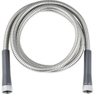 SKYWARD 304 Stainless Steel short Garden Hose 8 ft with Female to Female Metal Connector,Easy to Use & Store, Anti-Leakage Hose, High Water Flow (8ft)