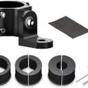 (2 Pcs) 1" to 2" UTV Whip Mount Flag Holder Adjustable 360 Rotation Whip Light Mounting Bracket for Light Bar Antenna Compatible with Polaris RZR 1000 XP 900 Pro Maverick x3 Pioneer 1000 Talon