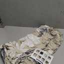 Recliner Slipcover-Stretch Soft Slip Reclining Chair Slipcovers 4-Pieces Furniture Protector for Recliner with Pocket Fitted Sofa Couch Cover Lazy Boy Chair Cover (Light Khaki/Flower)